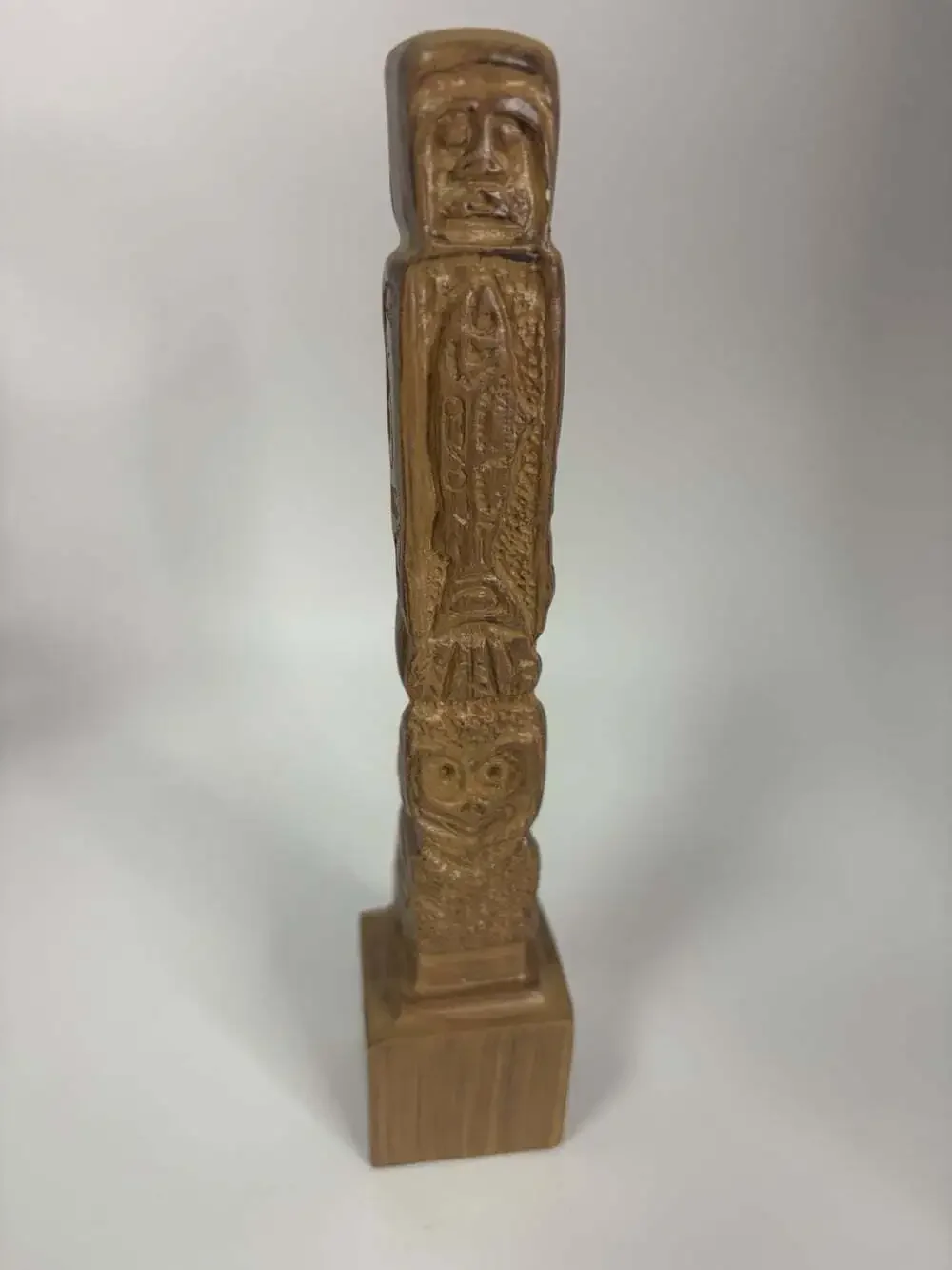 Vintage Talking Stick Totem Franklin Covey Seven Habits Seek First to Understand